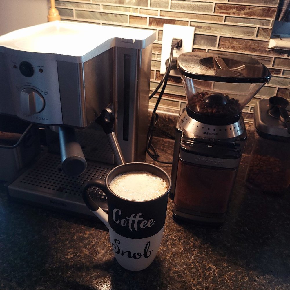 Excellent condition breville cafe roma barista